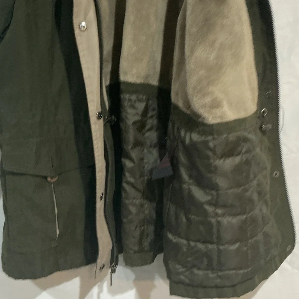 Men's Dark Green Military Field Jacket